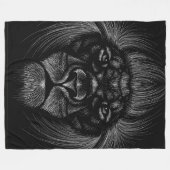 Lion Fleece Blanket (Voorkant (Horizontaal))