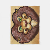 Lion Fleece Deken (Voorkant)