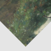 Lion Fontein in Rome (door H.A. Brendekilde) Tissuepapier (Detail)