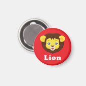 Lion frigo cuisine magnet (Recto/Verso)