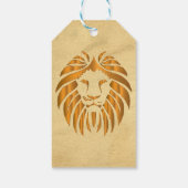 Lion Gift Label Cadeaulabel (Achterkant)