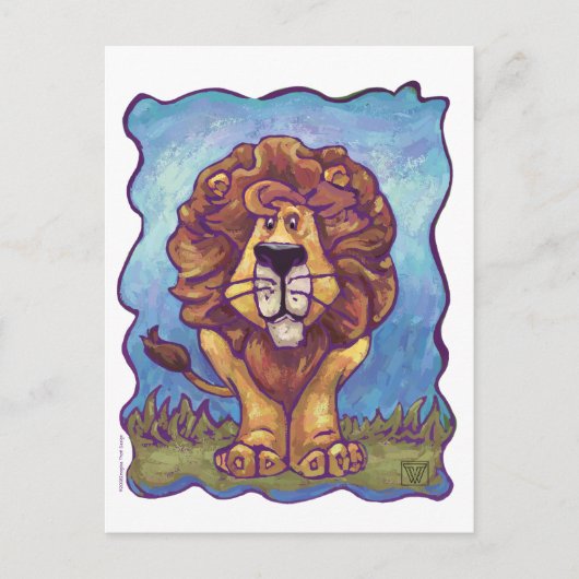 Lion Gifts & Accessoires Briefkaart (Voorkant)
