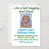 Lion Gifts & Accessoires Magnetische Uitnodiging (Voorkant)