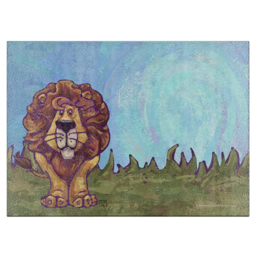 Lion Gifts & Accessoires Snijplank (Voorkant)