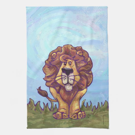 Lion Gifts & Accessoires Theedoek (Verticaal)