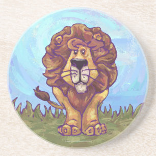 Lion Gifts & Accessoires Zandsteen Onderzetter