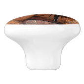 Lion Goddess Egyptian Princess Ceramic Pull Knob Keramische Knop (Zijkant)