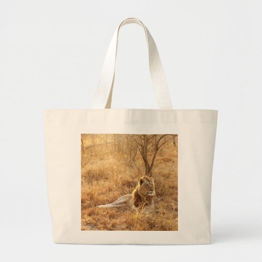 Lion Grote Tote Bag (Voorkant)