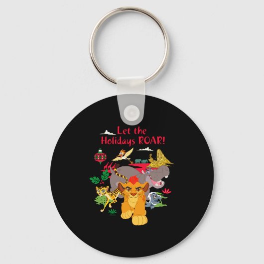 Lion Guard Let The Holidays Roar  Sleutelhanger (Voorkant)