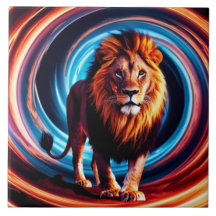 Lion Gyre decoratieve Tegel