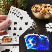Lion Head Blue speelkaarten (Insitu)