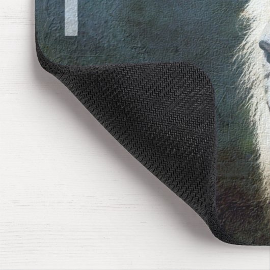 Lion Head Custom Pop Art Afbeelding Sjabloon Muismat (Hoek)