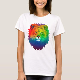 Lion Head Gay Pride T-shirt