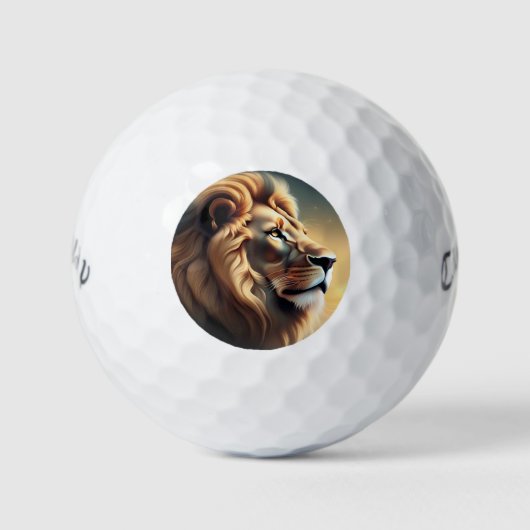 Lion Head Golfballen (Voorkant)