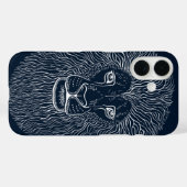 Lion Head Graphics Case-Mate iPhone Case (Achterkant (horizontaal))