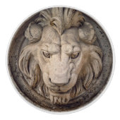 Lion Head Keramische Knop (Voorkant)