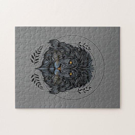 Lion Head Legpuzzel (Horizontaal)