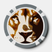 Lion Head Poker Chip (Achterkant)