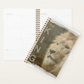 Lion Head Pop Art The King Afbeelding Sjabloon Planner (Display)