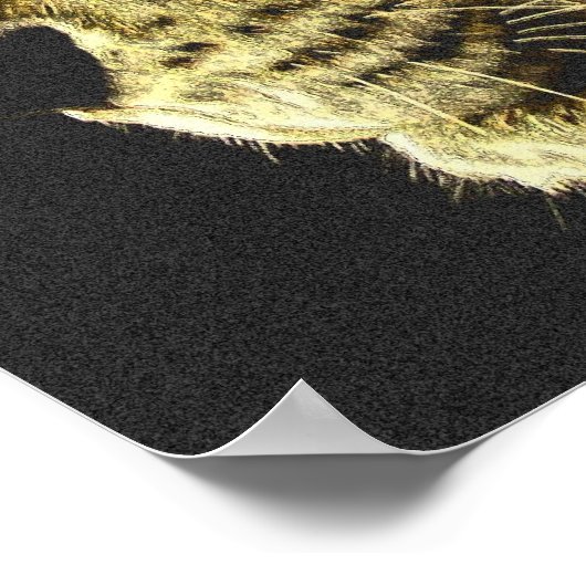 Lion Head Poster (Hoek)