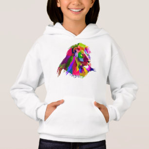 Lion Head Prismatic Pop Art Design-62502