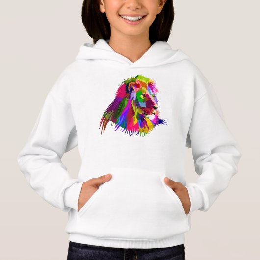 Lion Head Prismatic Pop Art Design-62502 (Devant)