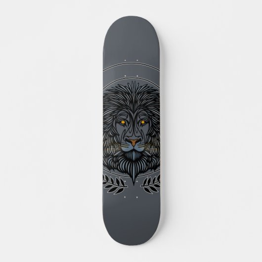 Lion Head Skateboard (Voorkant)