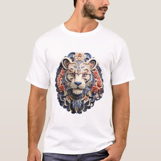 Lion Head T-shirt (Voorkant)