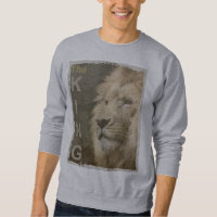 Lion Head the King Modern Elegant Man Sjabloon
