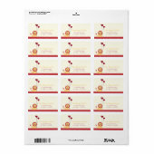 Lion Heart - Valentijnsdag Labels (Full Sheet)