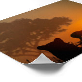 Lion Hunt Poster (Hoek)