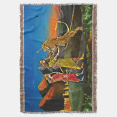 Lion Hunter Deken (Voorkant Verticaal)