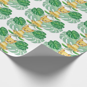 Lion Illustration Safari modern Cadeaupapier