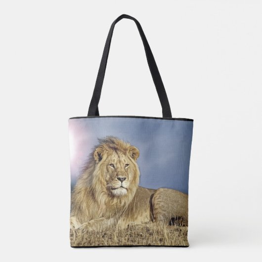 Lion in het tas Safari (Achterkant)