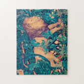 Lion in The Forest, William Morris Legpuzzel (Verticaal)