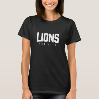 Lion-Inspired Lifestyle Design T-shirt