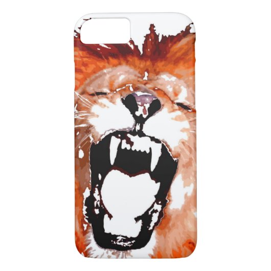 Lion iPhone 7 Hoesje (Achterkant)