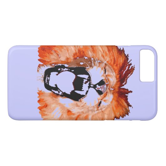 Lion iPhone 7 Plus Coque (Dos (Horizontal))