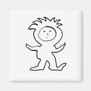 Lion Jammies beroemd gemaakt door Cussdum Design Magneet