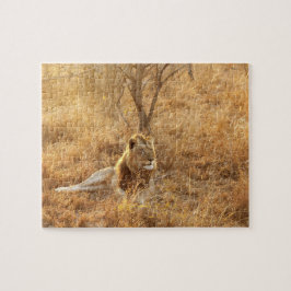 Lion Jigzaag Puzzle Legpuzzel
