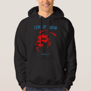 Lion Judah Christelijke Jesus Faith Gift Hoodie