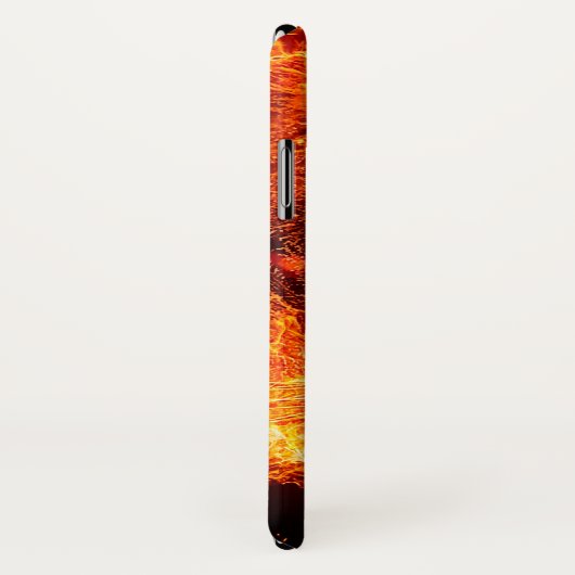 Lion Judah Flaming Red Case-Mate iPhone Case (Achterkant / rechts)