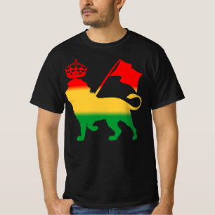 Lion judah - Jamaica Colors T-shirt