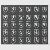 Lion Judah Joodse Pride Israel Flag Jerusalem Cadeaupapier (Vlak)