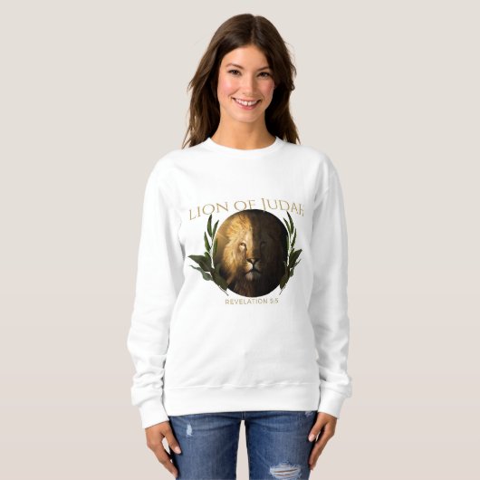 Lion Judah Sweatshirt (Voorkant volledig)