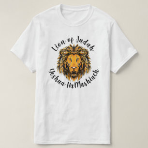 Lion Judah Yeshua HaMashiach Savior T-shirt