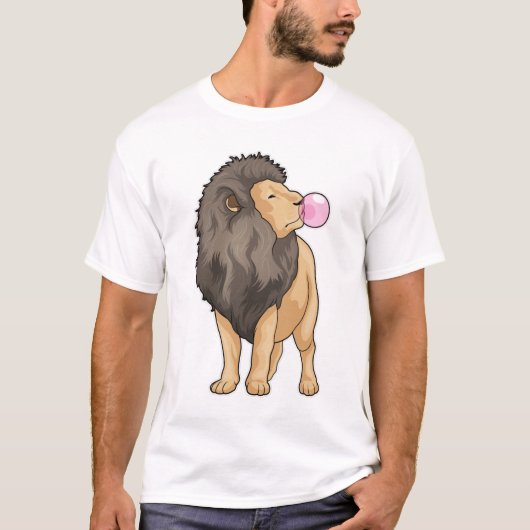 Lion Kauwgom T-shirt (Voorkant)