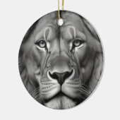 Lion Keramisch Ornament (Links)