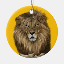Lion - Keramisch Ornament