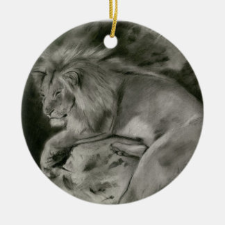 Lion Keramisch Ornament